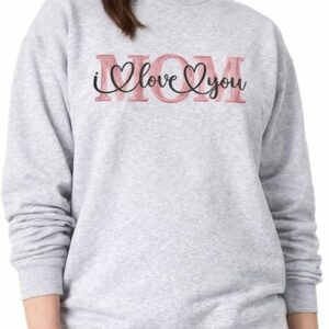 Women’s Casual Sweatshirt - Soft Cotton Blend Crewneck Pullover - Relaxed Fit & Comfortable - Ideal for Everyday Wear