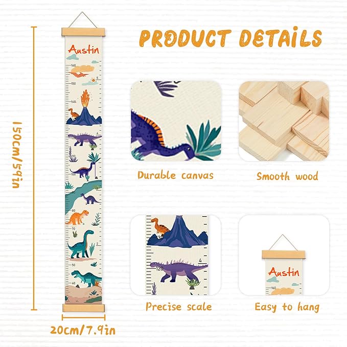 Customize Name Canvas Growth Chart - Image 8