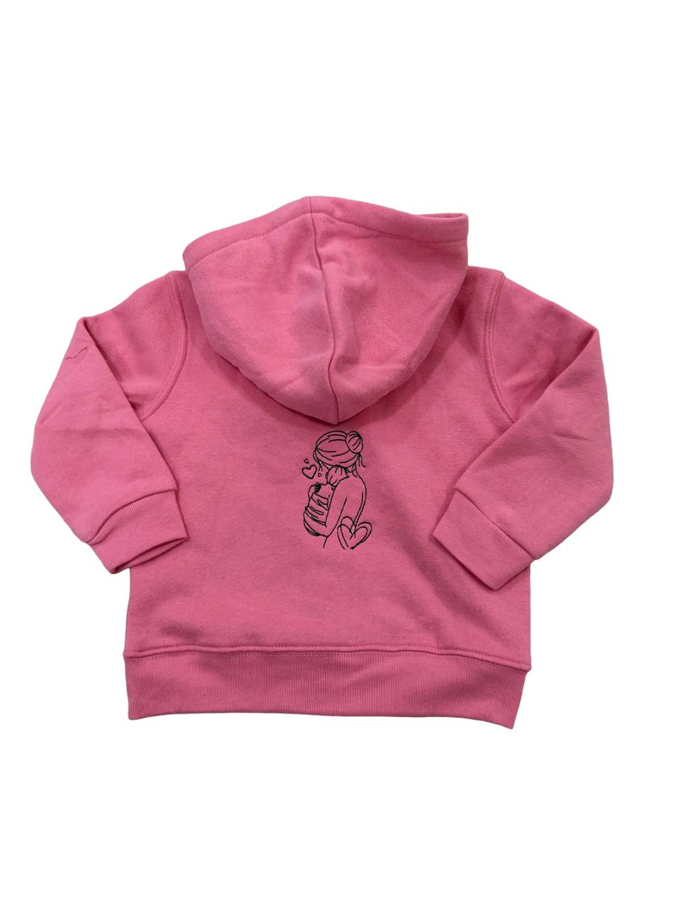 Personalized Baby Girl Zip-Up Butter Fleece Hoodie – Custom Name Infant Jacket (0–24 Months), Ultra-Soft Cozy Newborn & Toddler Hoodie, Warm Everyday Outerwear, Baby Shower Gift, First Birthday or Coming Home Outfit - Image 7