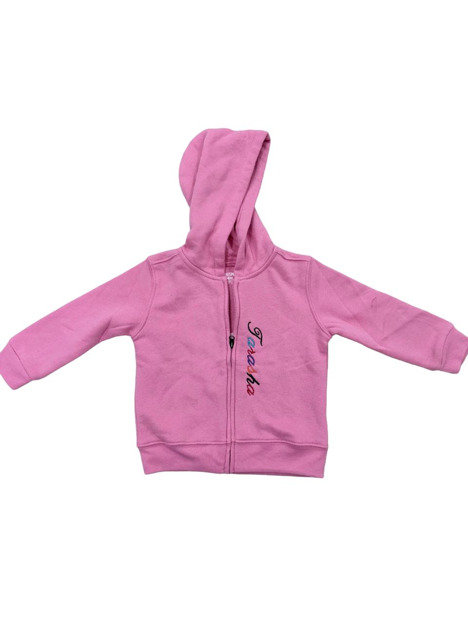 Personalized Baby Girl Zip-Up Butter Fleece Hoodie – Custom Name Infant Jacket (0–24 Months), Ultra-Soft Cozy Newborn & Toddler Hoodie, Warm Everyday Outerwear, Baby Shower Gift, First Birthday or Coming Home Outfit - Image 6