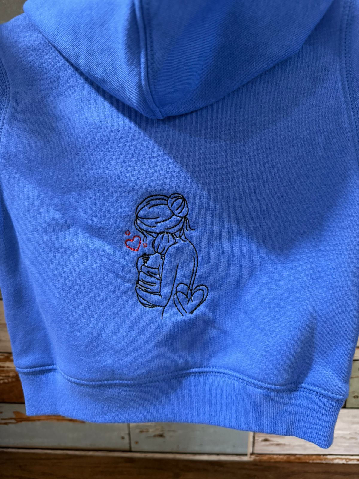 Personalized Baby Girl Zip-Up Butter Fleece Hoodie – Custom Name Infant Jacket (0–24 Months), Ultra-Soft Cozy Newborn & Toddler Hoodie, Warm Everyday Outerwear, Baby Shower Gift, First Birthday or Coming Home Outfit - Image 3